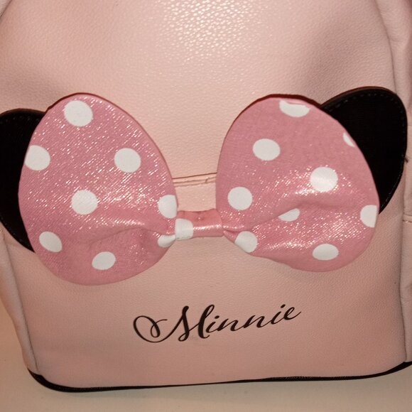 DISNEY DANI MINNIE MOUSE PINK MINI BACKPACK - Picture 3 of 11